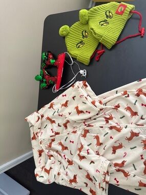 Christmas Dog Accessories Set